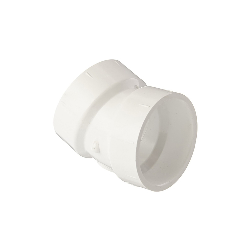 1-1/2" PVC DWV 1/16 Bend (H x H)