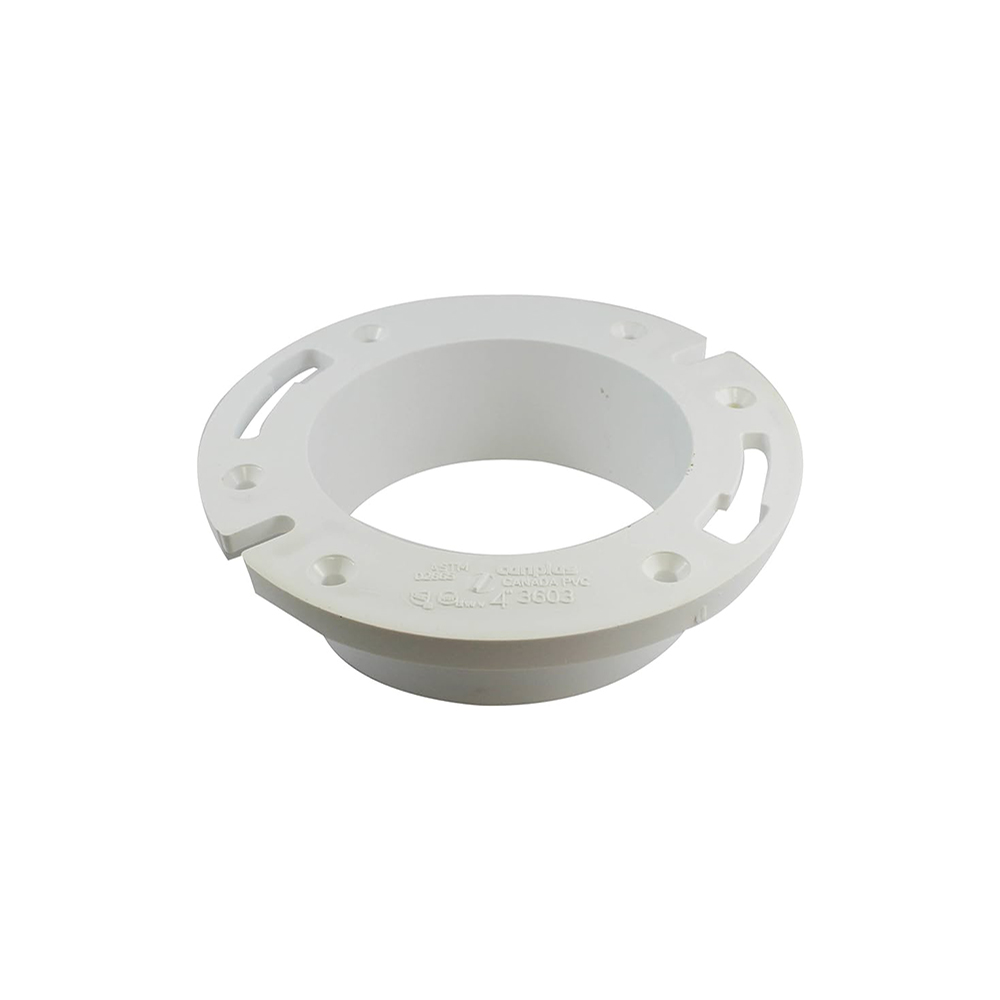 4" x 4" PVC DWV Closet Flange (H)