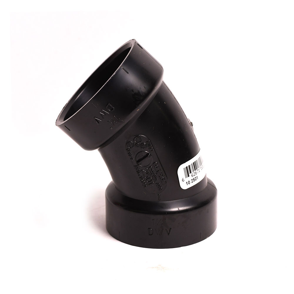 92501 1-1/2" ABS 1/8 Bend Elbow