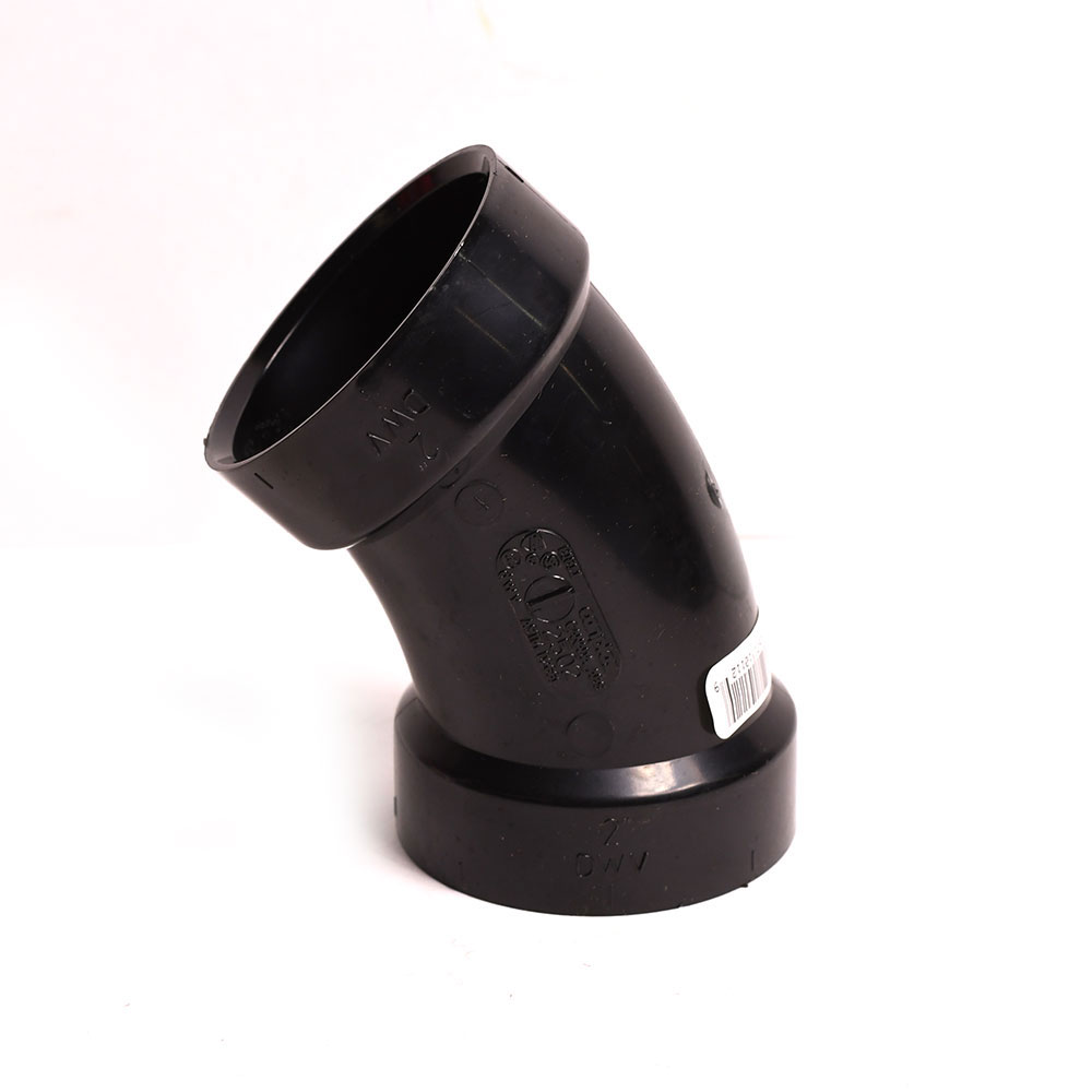 92502 2" ABS 1/8 Bend Elbow