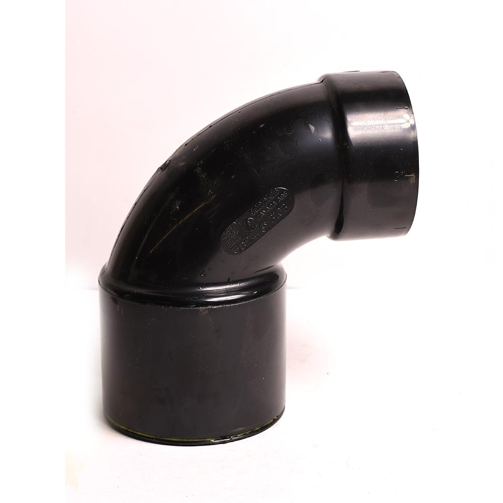 6793103 - 93103A 3" X 4" ABS 90 Deg Reducing Closet Bend with Cap