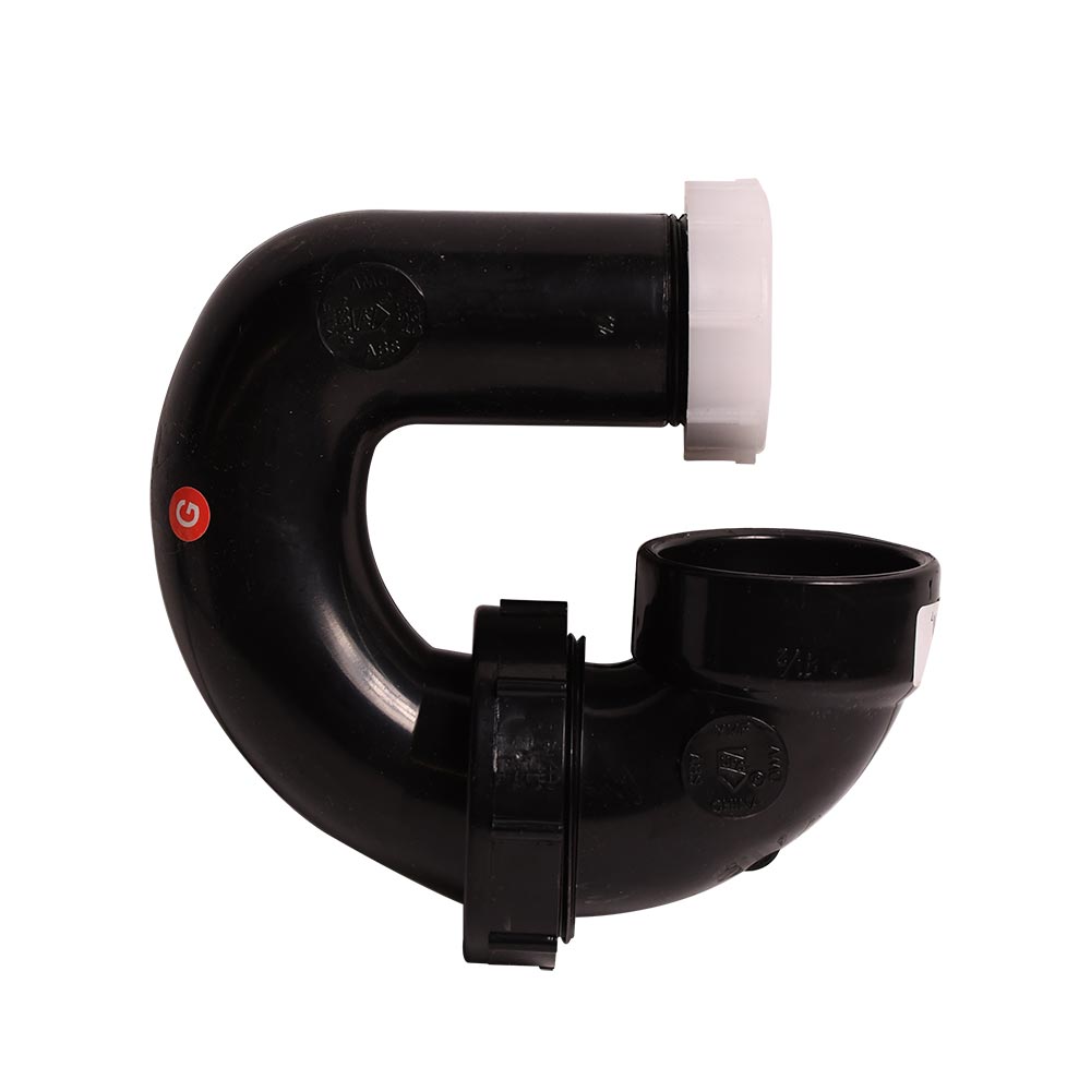 93221B 1-1/2" x 1-1/4" ABS P-Trap (L.A Pattern)