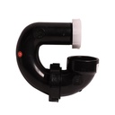 93221B 1-1/2" x 1-1/4" ABS P-Trap (L.A Pattern)