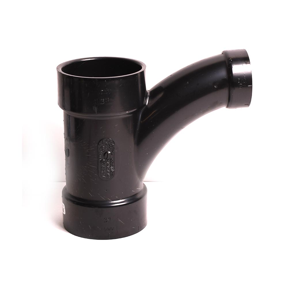 94327 3" X 3" X 2" ABS Reducing Combination Wye