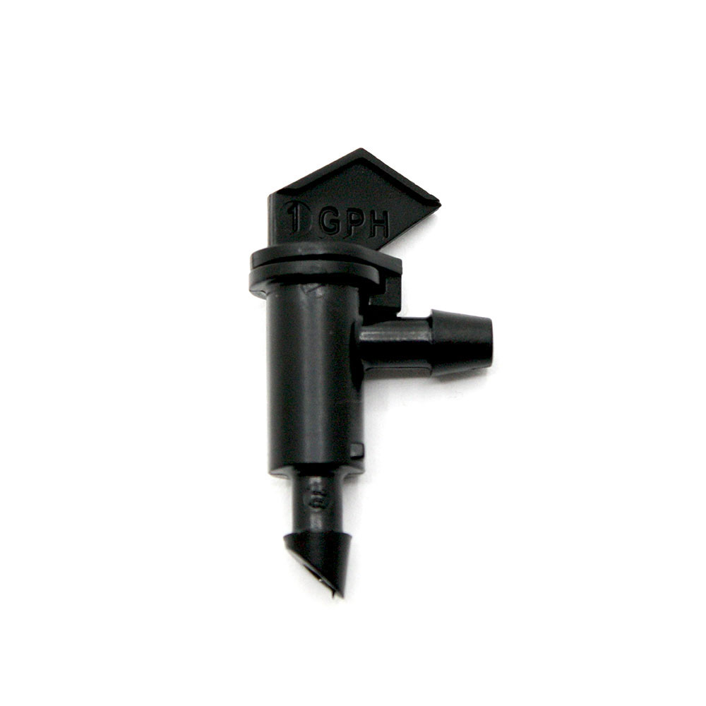  1GPH FLAG EMITTER BLACK 1 GPH