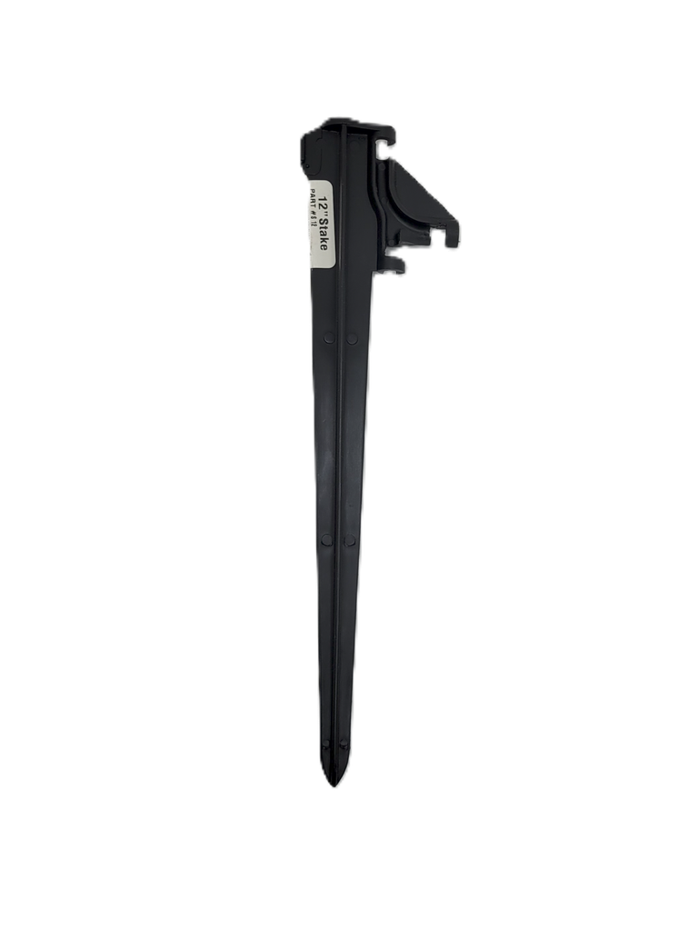S-12 12" PLASTIC TUBING STAKE