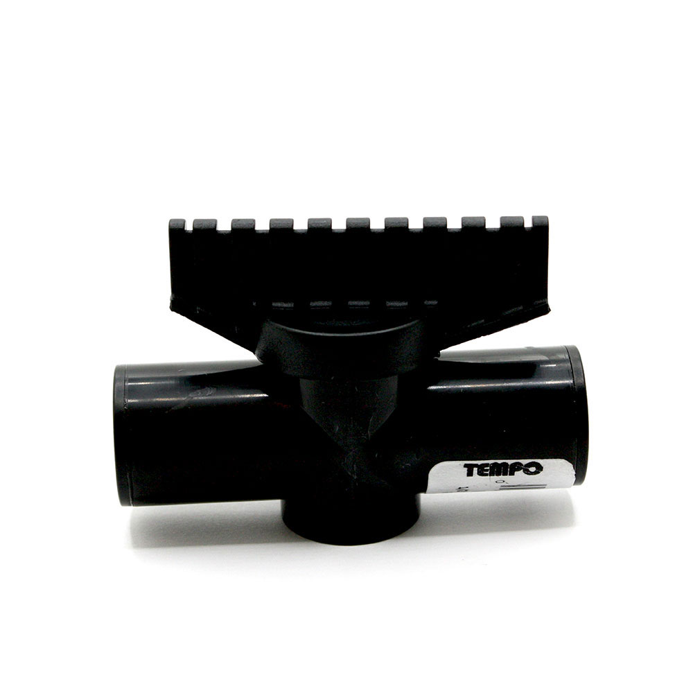 FCV700 0.700 Compression In-Line Flow Valve (Black)