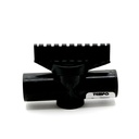 FCV700 0.700 Compression In-Line Flow Valve (Black)