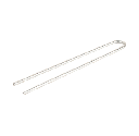 FSU4 4" Galvanized Wire "U" Stakes for 1/4" Drip Tubing (10-Pack)