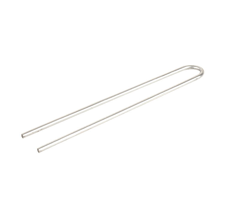 FSU6 6" Galvanized Wire "U" Stakes for 1/4" & 1/2" Drip Tubing (10-Pack)