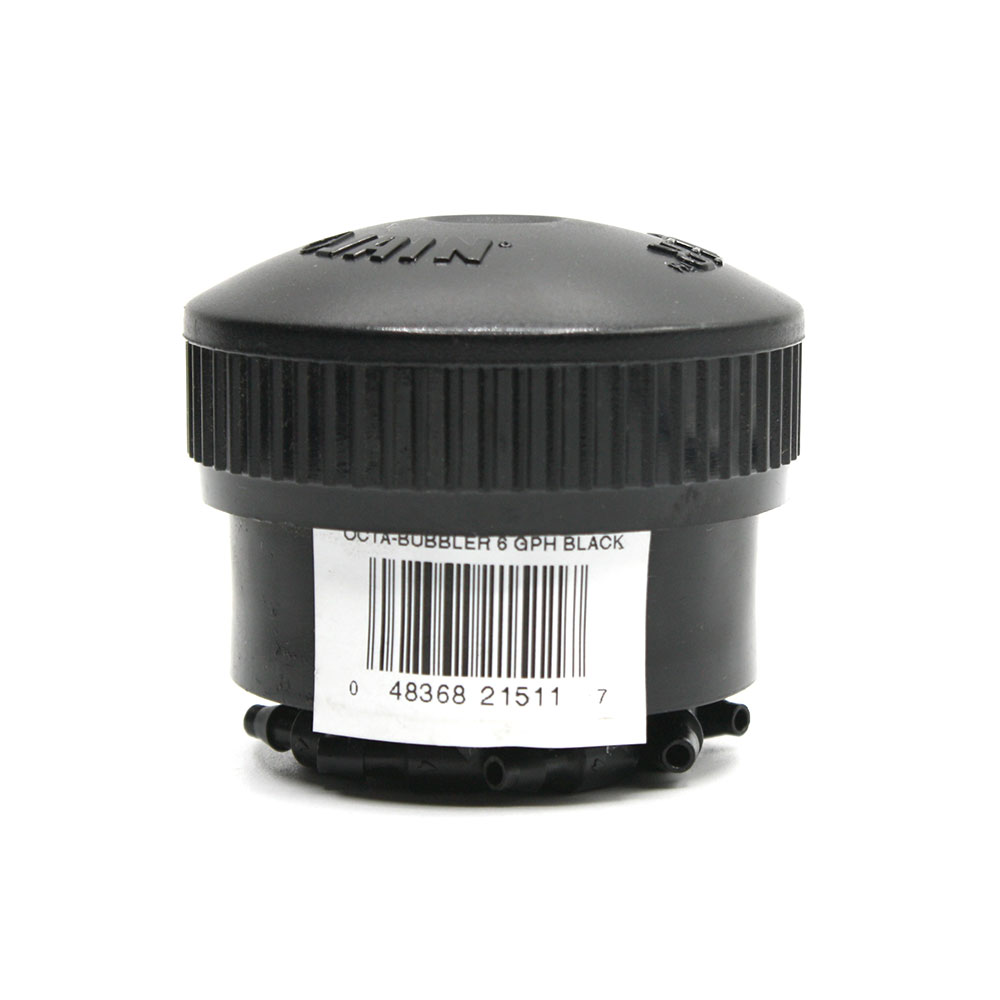 OCTA-BUBBLER 6 GPH BLACK