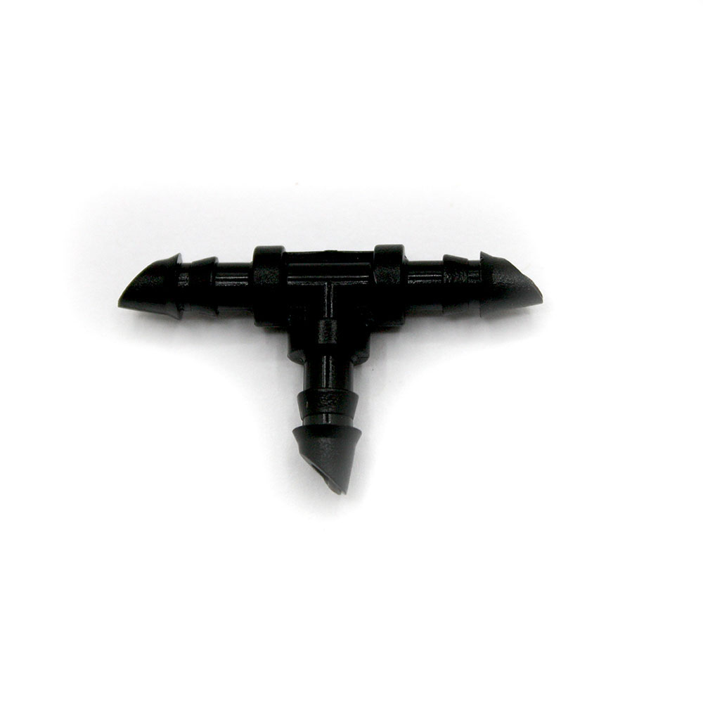 1/4" Barb Tee for Drip Tubing - 100/Pack