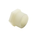 NYLON 1/4 THREADED PLUG