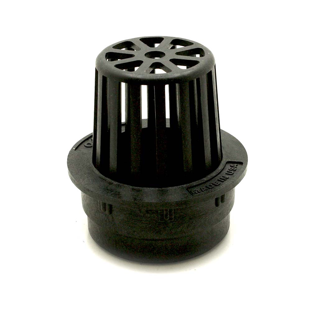 G4RAB 4" ATRIUM GRATE BLACK