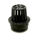 G4RAB 4" ATRIUM GRATE BLACK