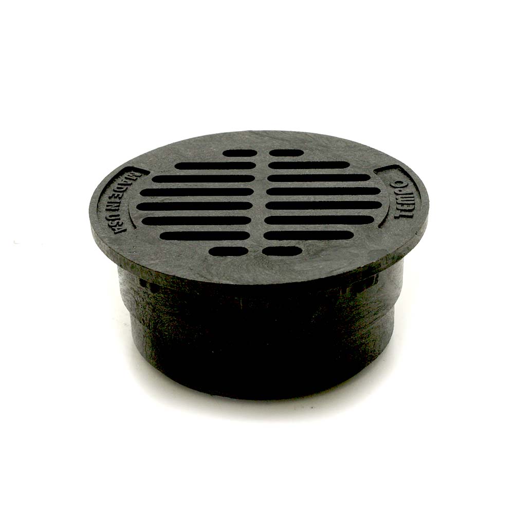 G4RFB 4" ROUND S&D GRATE BLACK