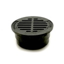 G4RFB 4" ROUND S&D GRATE BLACK