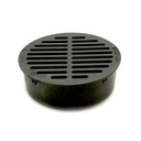 G6RFB 6" ROUND BSN GRATE BLACK