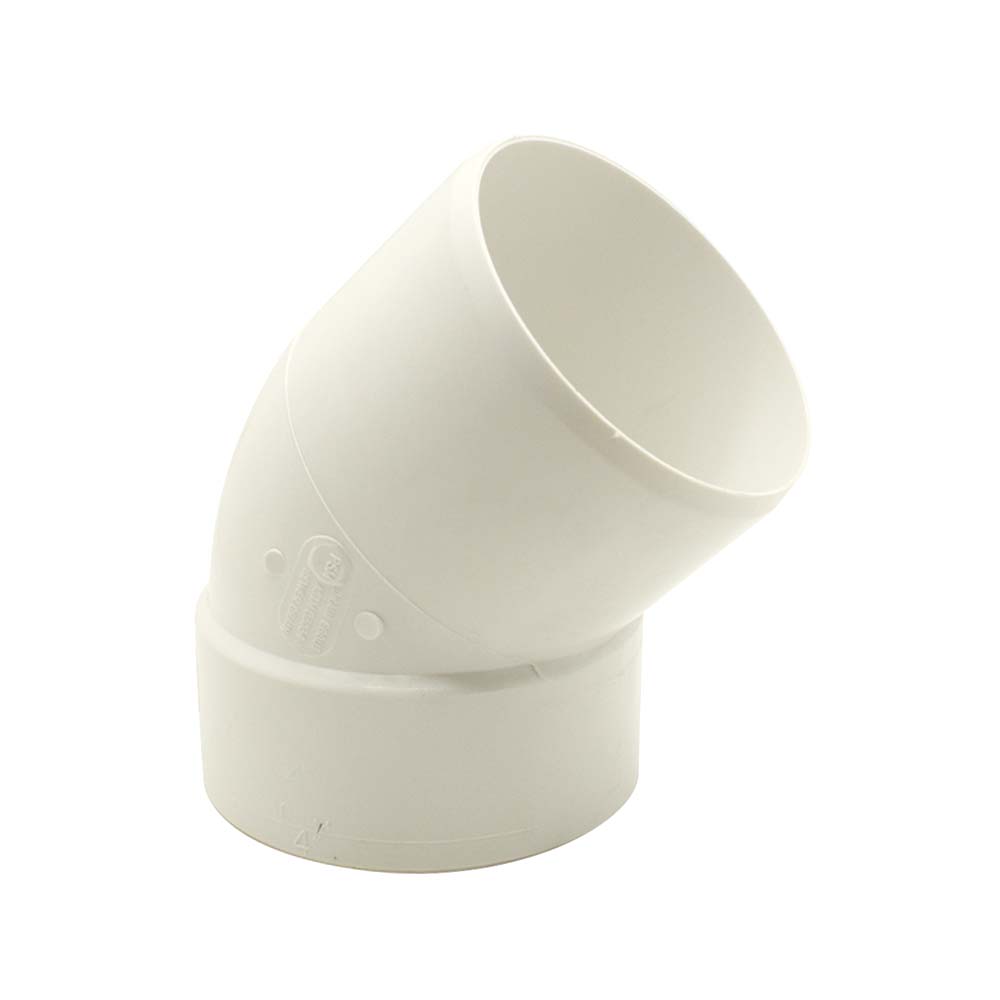 4" S.W. 1/8 BEND ST. ELL