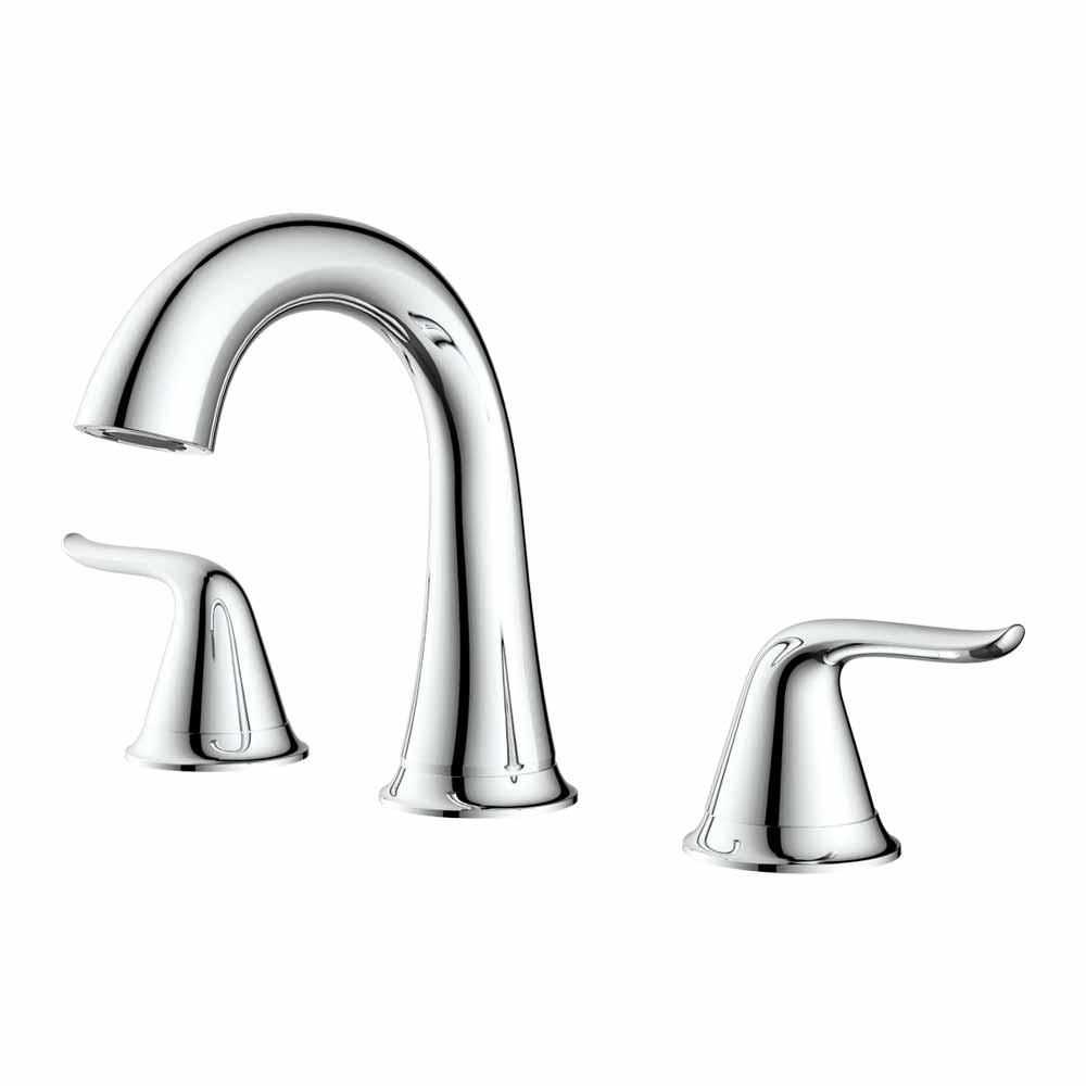 8 in. Widespread 2-Handle Bathroom Faucet – Brilliant Chrome