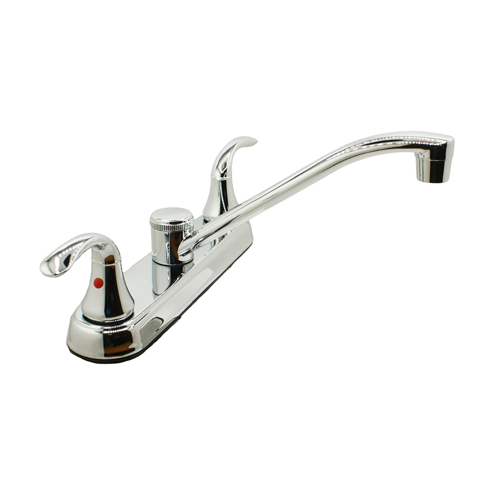 2-Handle Standard Kitchen Faucet - Brilliant Chrome