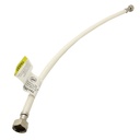 1/2" Comp x 1/2" FIP x 20" Long Flexible Braided PVC Faucet Riser