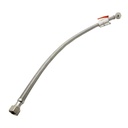 1/2" Comp x 1/2" FIP x 20" Long Stainless Steel Faucet Riser
