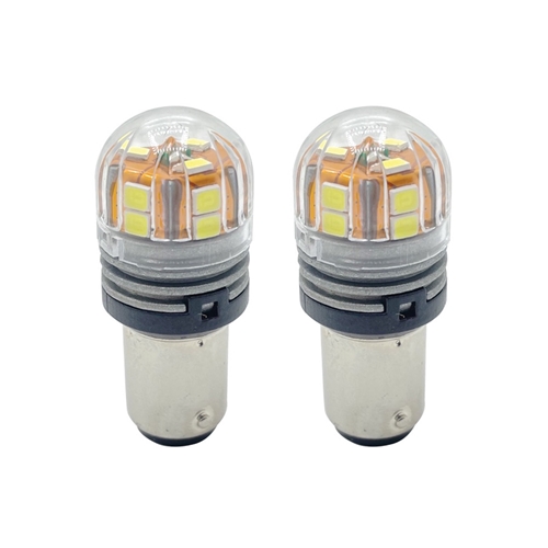 Boat and RV LED Light Bulb - 15LED 10-30V 370 Lumens 3.2W White - 2/Display Pack