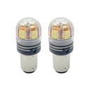Boat and RV LED Light Bulb - 15LED 10-30V 370 Lumens 3.2W White - 2/Display Pack