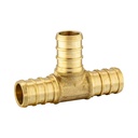 3/4" x 1/2" x 3/4" Brass Reducing Tee Lead Free F1807 - (PEX B)