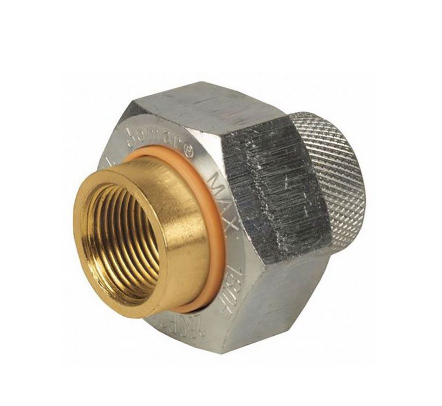 2" FIP Steel x 2" FIP Brass Dielectric Union