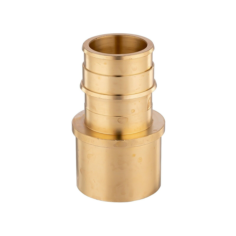 1/2" x 1/2" Brass Male Sweat Adapter F1960 x Sweat Lead Free - (PEX A)
