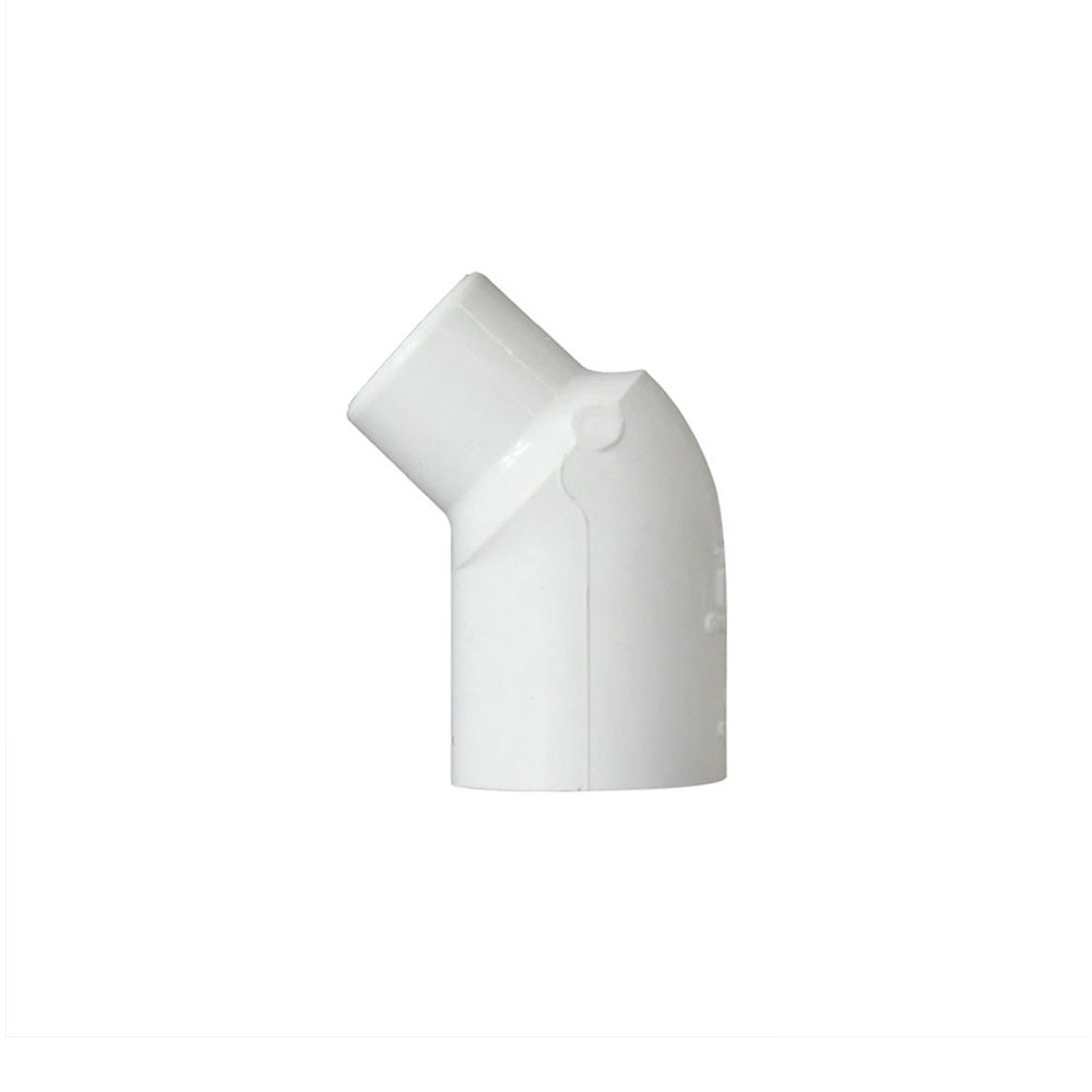 1" Slip x Slip PVC 45 Degree Street Elbow SCH40