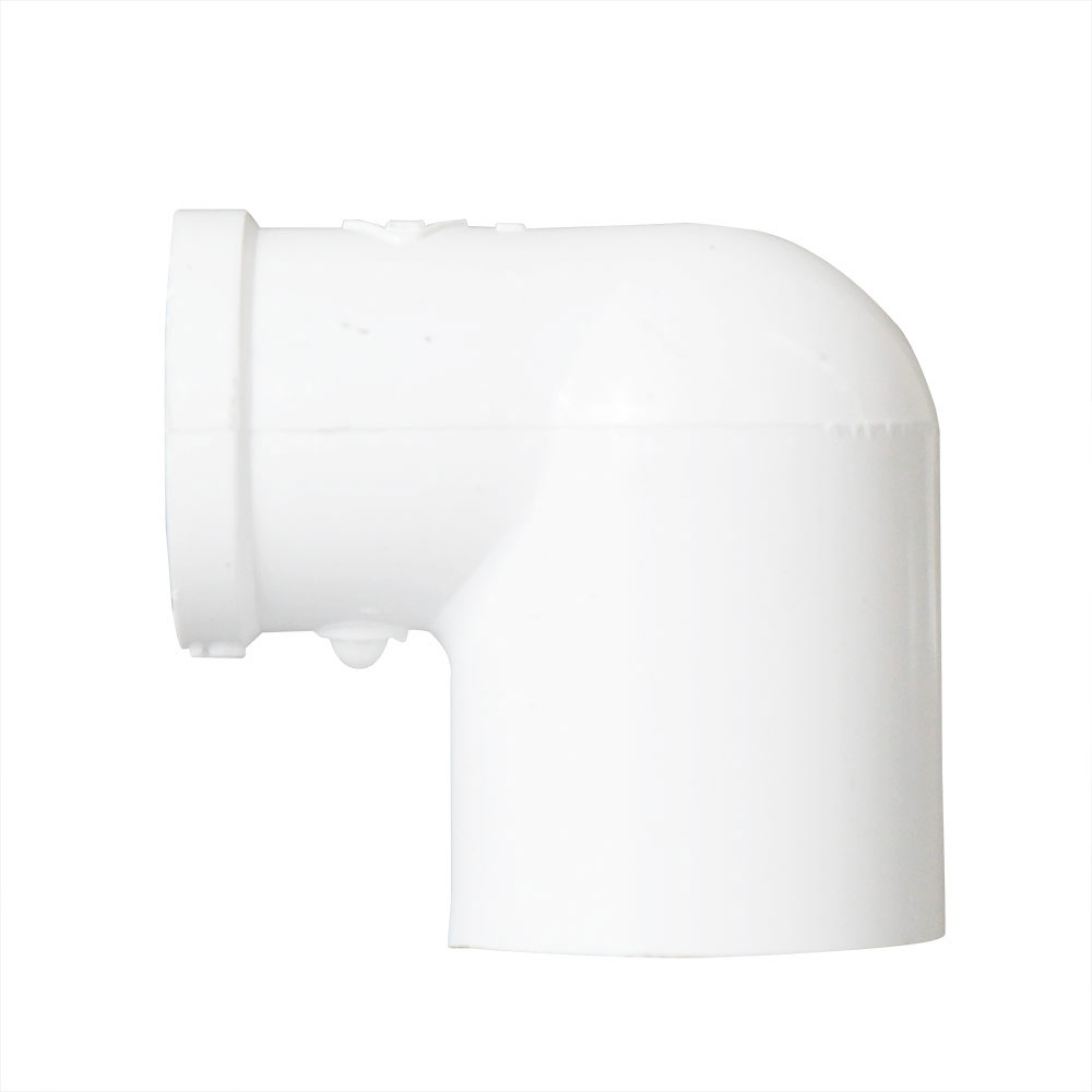 3/4" x 1/2" Slip x Threaded PVC 90 Degree Elbow SCH40