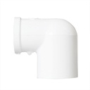 3/4" x 1/2" Slip x Threaded PVC 90 Degree Elbow SCH40