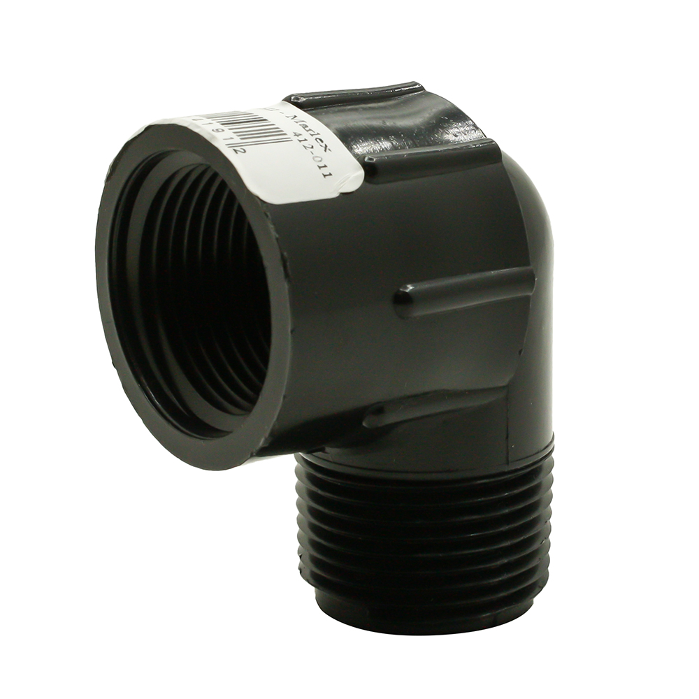 1" Threaded x Threaded Marlex 90 Street Elbow SCH40