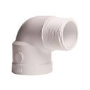 1-1/2" Male Thread x Female Thread PVC 90 Street Elbow SCH40