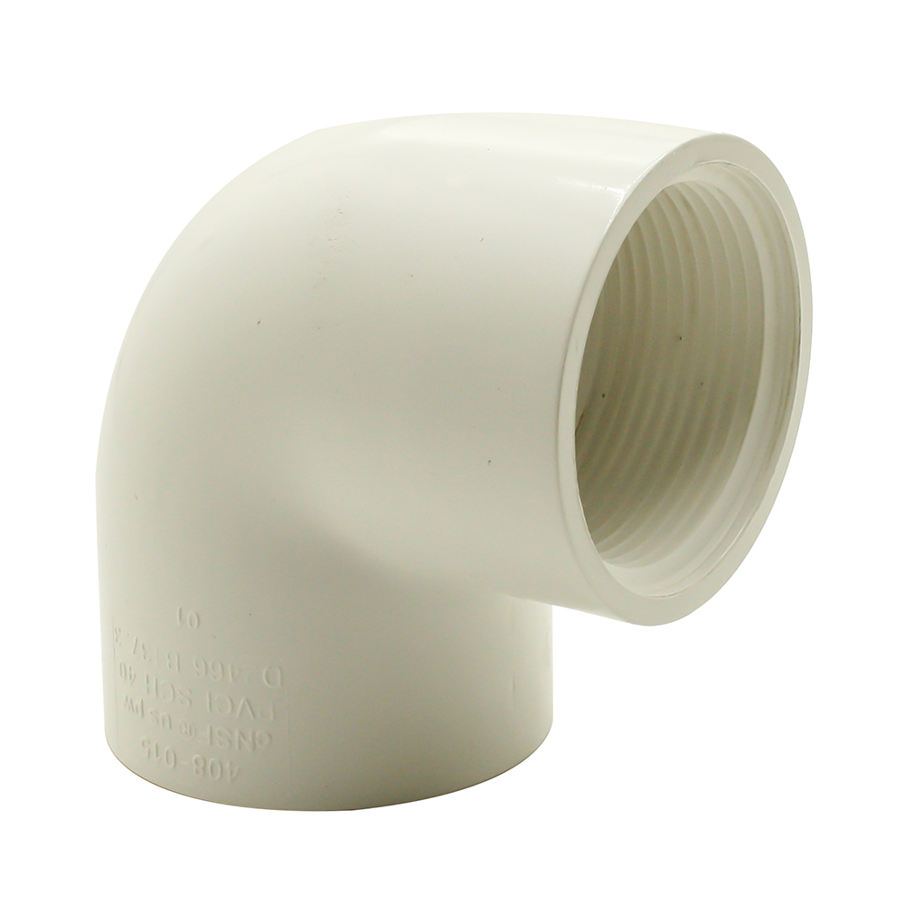 1" Threaded x Threaded PVC 90 Elbow SCH40