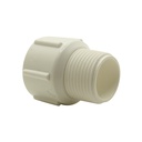 1/2" Threaded x Threaded PVC Riser Extension SCH40