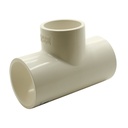 1-1/4" Slip x 1" Slip PVC Tee SCH40