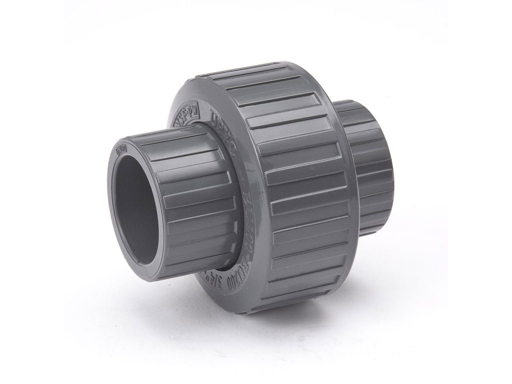 3/4" Slip x Slip PVC Union SCH80