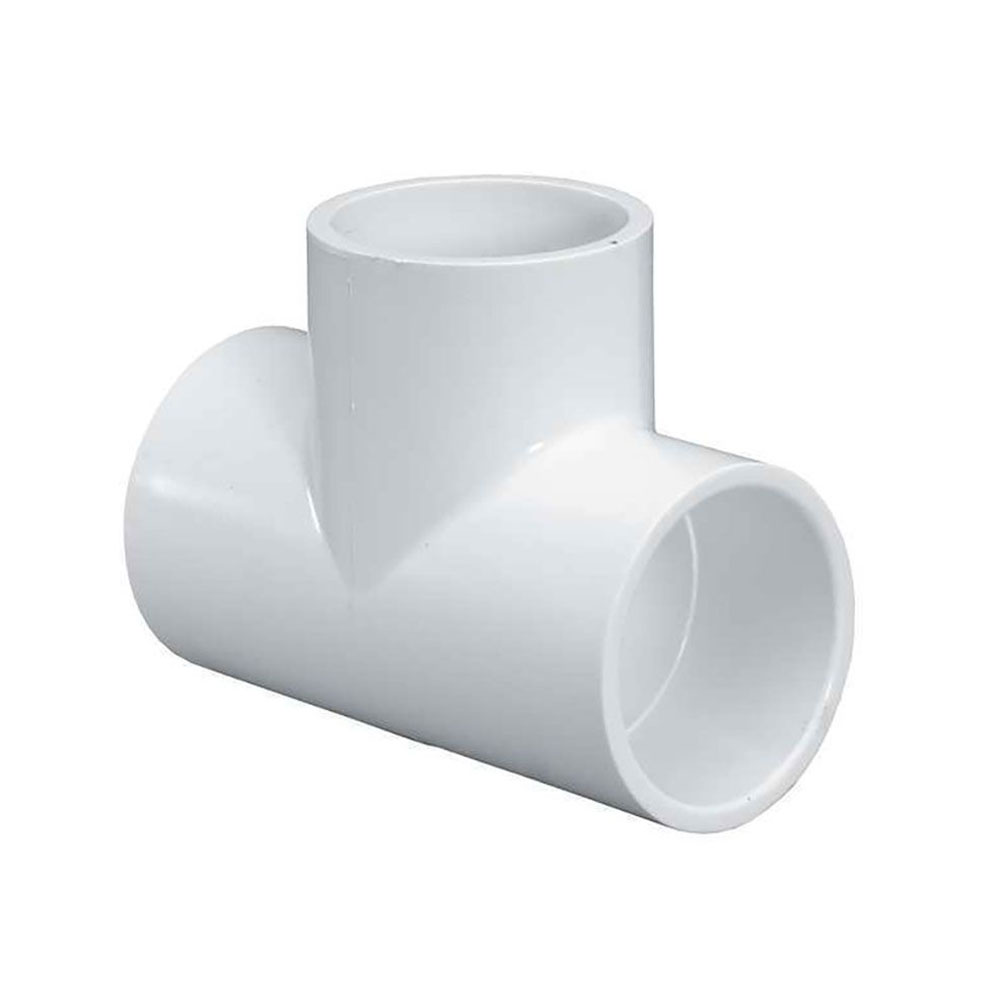 1" Slip x SLip x Slip PVC Tee (10 Pk)