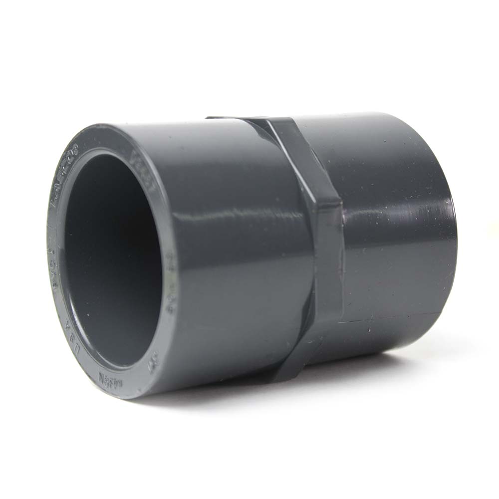 1-1/4" Slip x Threaded PVC Female Adapter SCH80