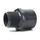 2" Slip x Threaded PVC Male Adapter SCH80