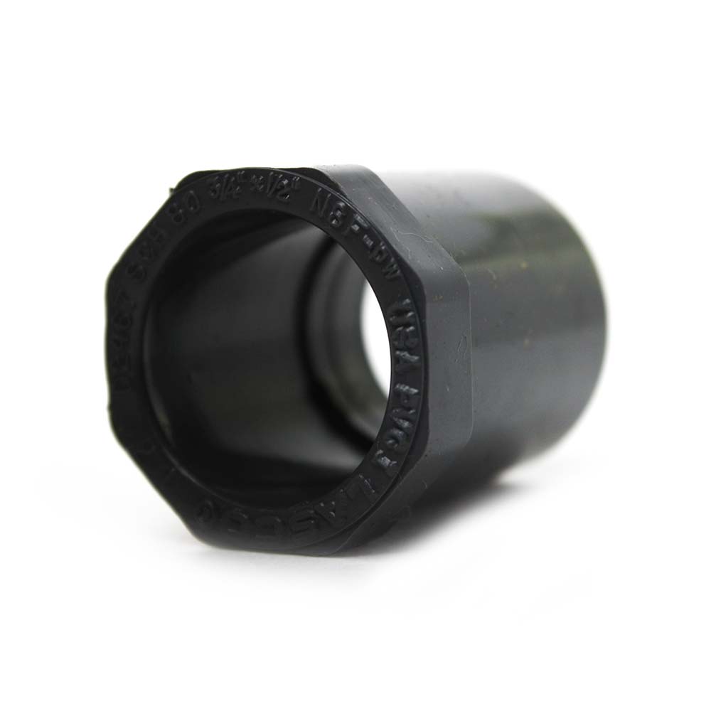 1" x 1/2" Slip x Slip PVC Bushing SCH80