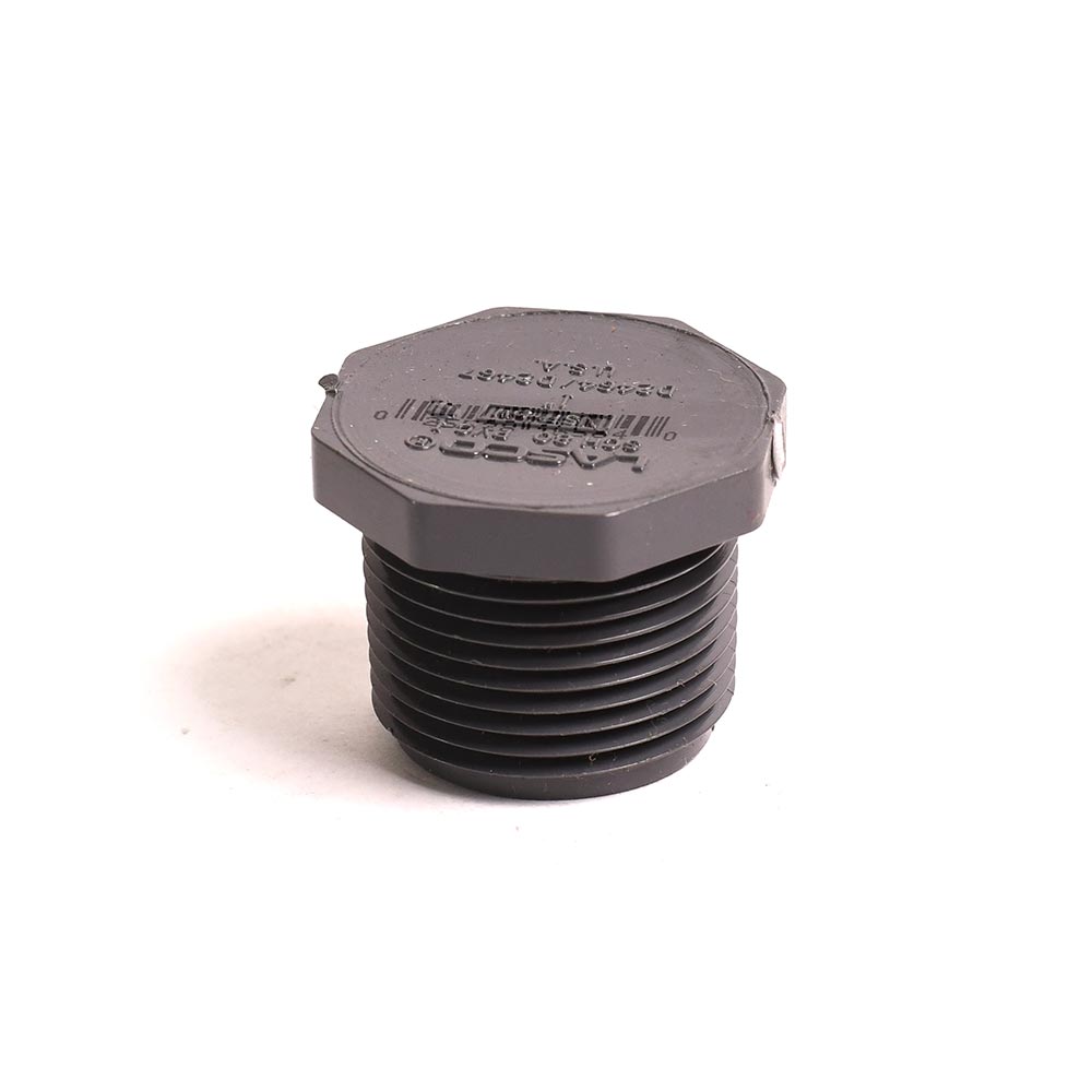 1/2" Threaded PVC Plug SCH80