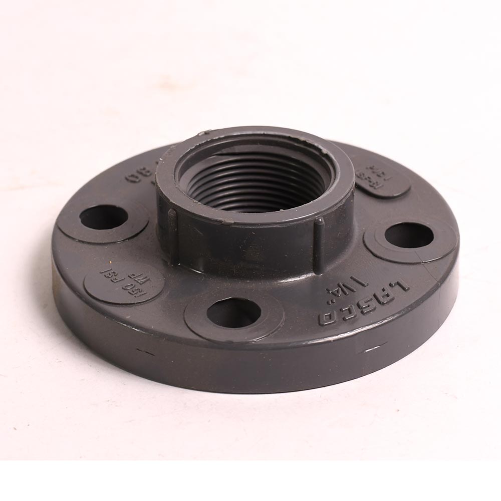 1-1/4" Threaded PVC Floor Flange SCH80