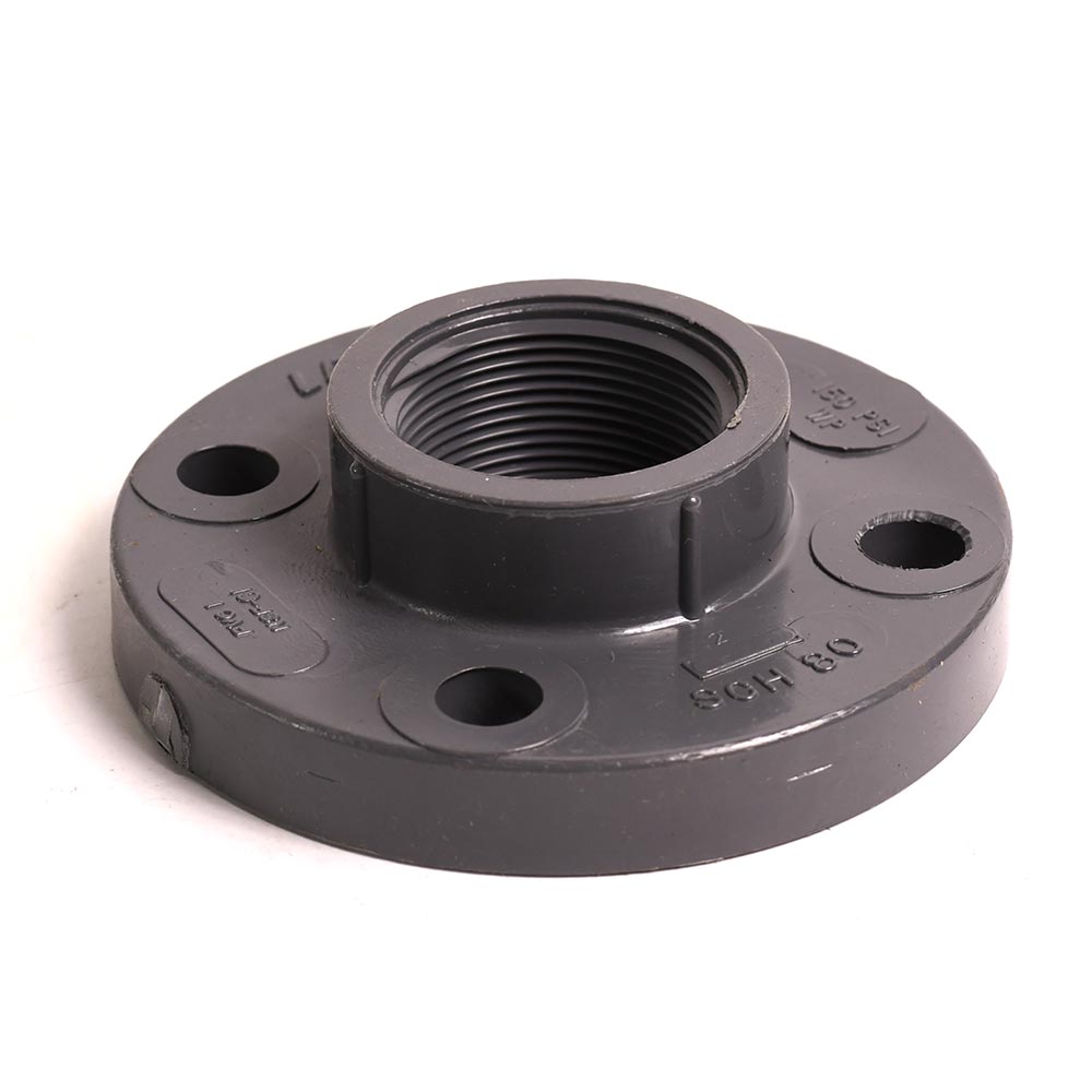 1-1/2" Threaded PVC Floor Flange SCH80