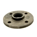 3/4" Black Steel Heavy Floor Flange
