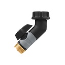 56739 Pro Flo Garden Hose Shut-off Gooseneck Valve - Metal